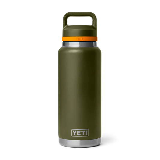YETI - Rambler 36 oz Bottle with Chug Cap (Olive / Orange)