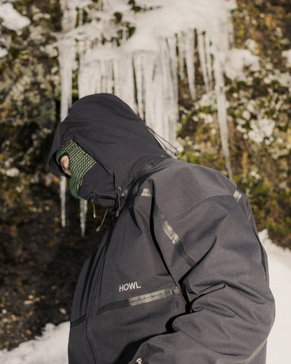 Howl Supply - TAPED JACKET Black