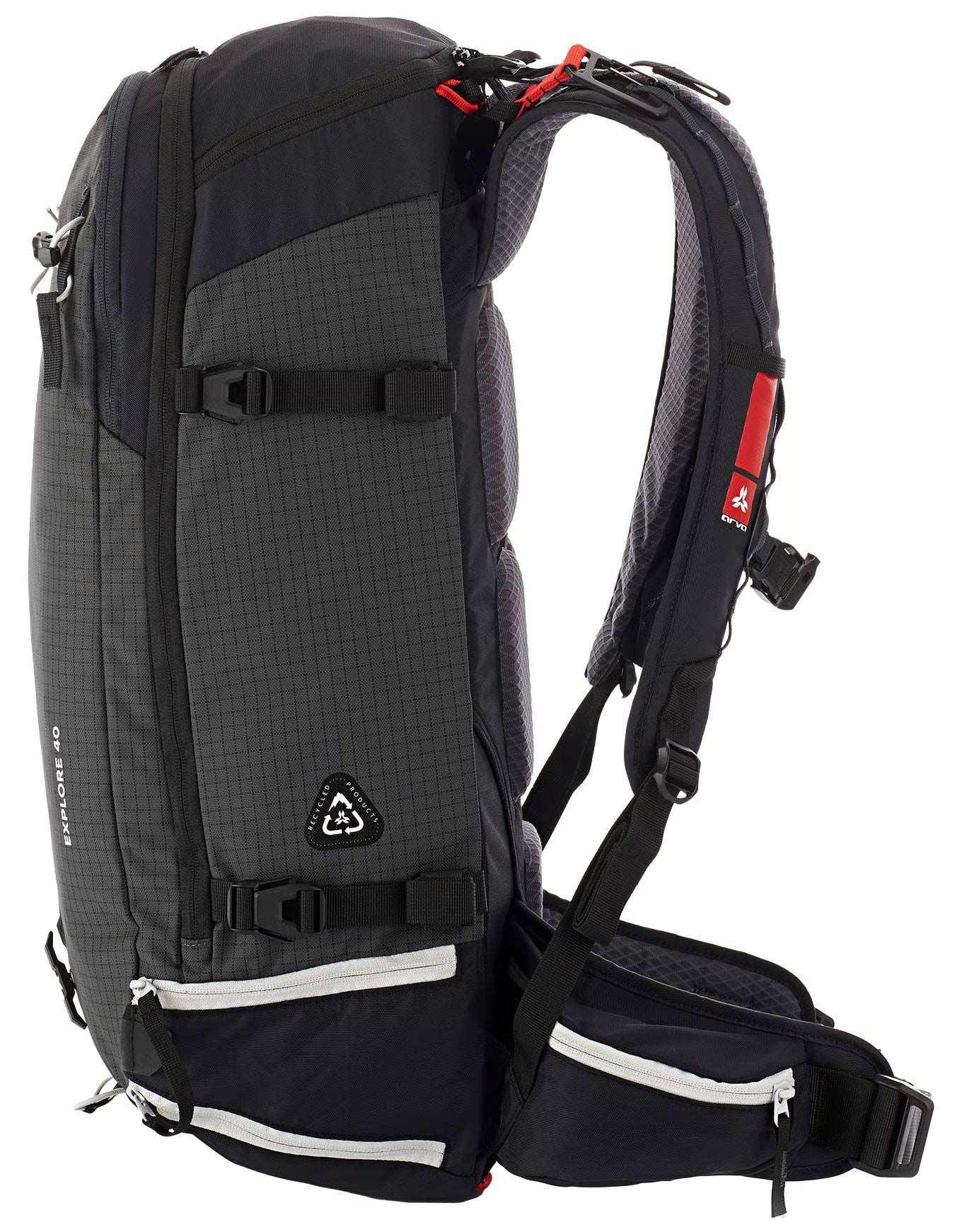 Arva - Explore 40 black Backbag