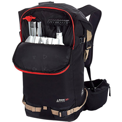 Arva - Ride 30+ schwarzer Rucksack