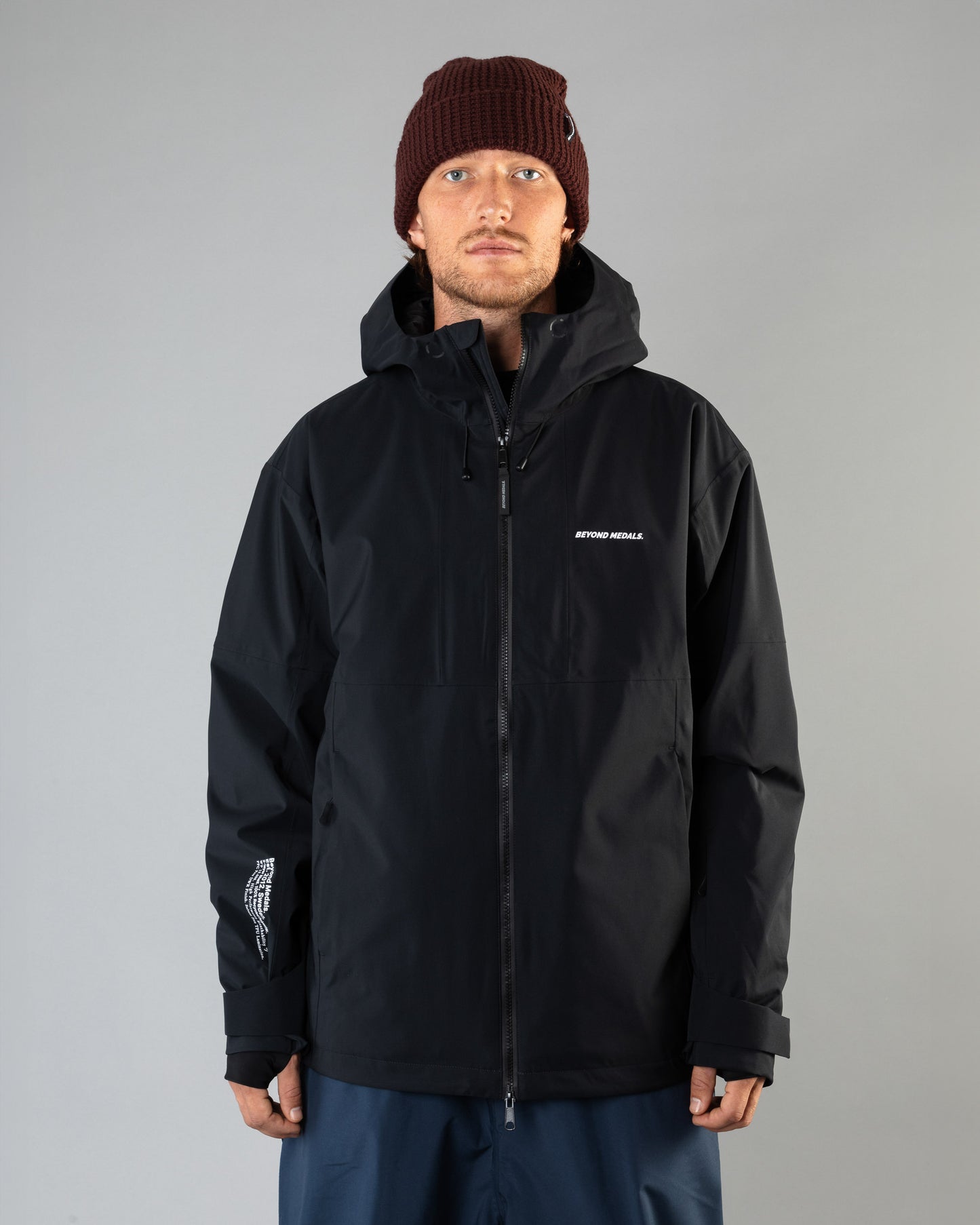 Beyond Medals - FULLZIP JACKET 2L Black