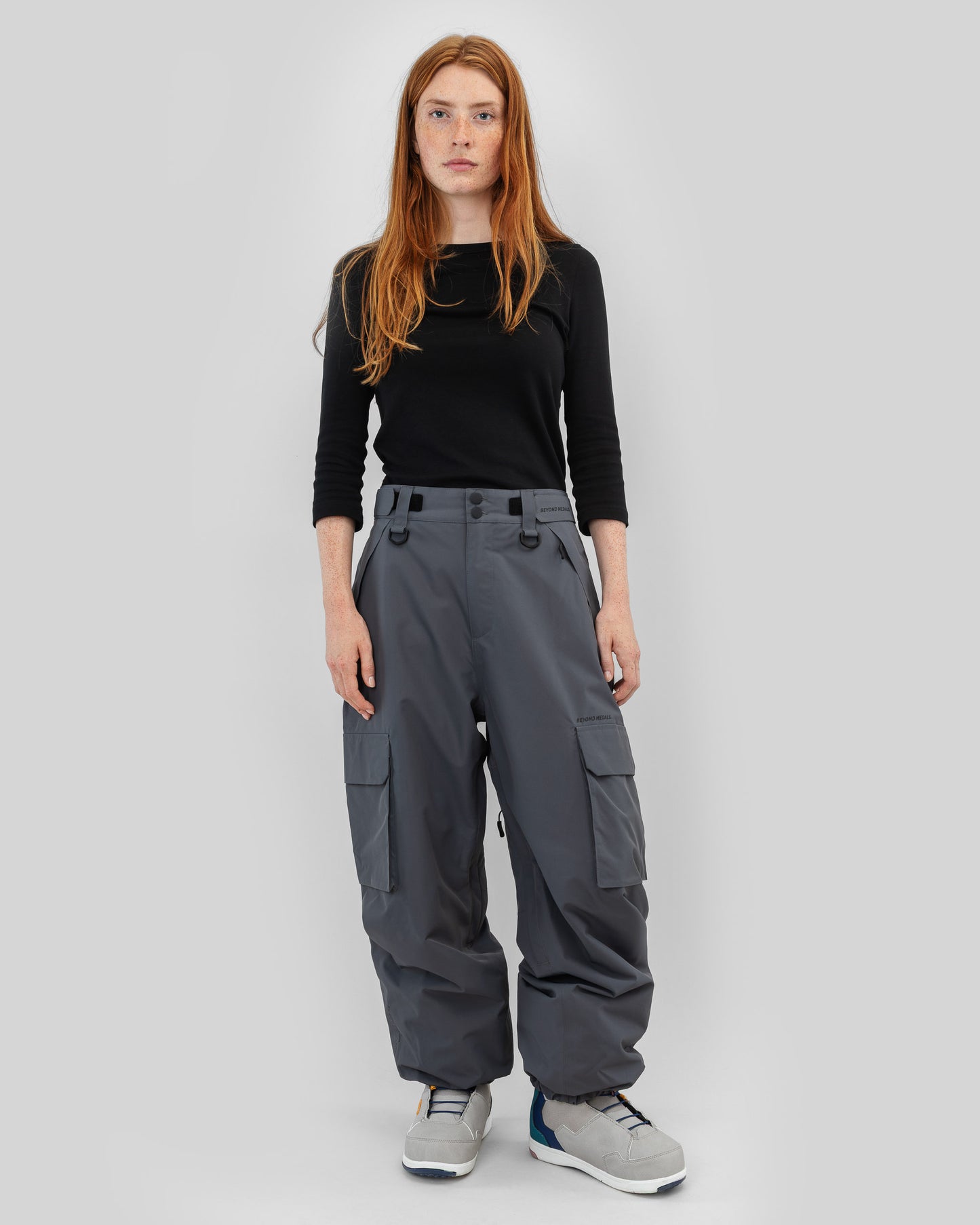 Beyond Medals – Cargohose, Größe 2L, Grau