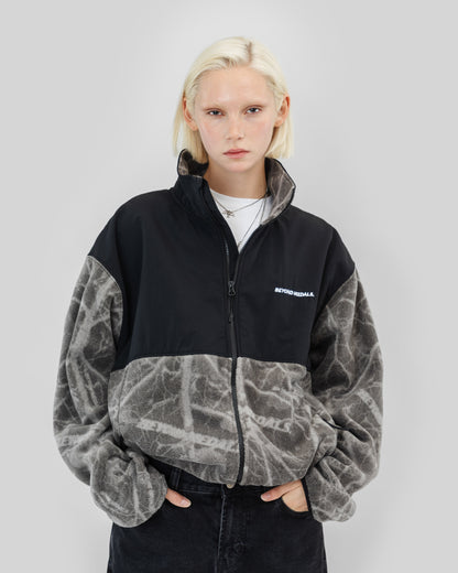 Beyond Medals – Tech-Fleecejacke Braun