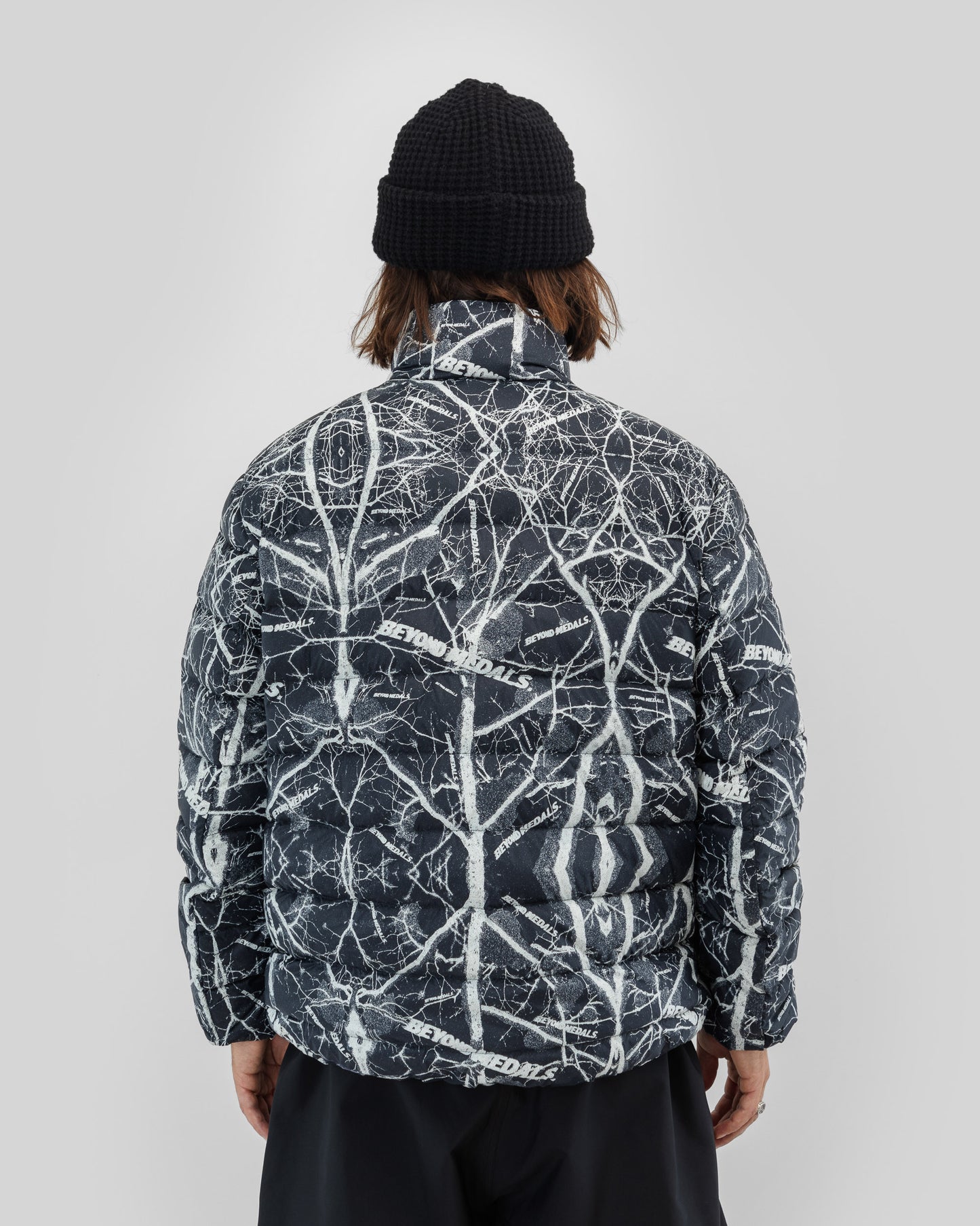 Beyond Medals - Packable Down Jacket Grey