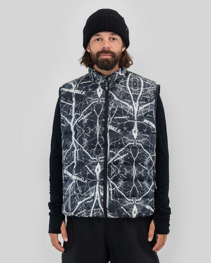 Beyond Medals – Packbare Daunenweste Grau