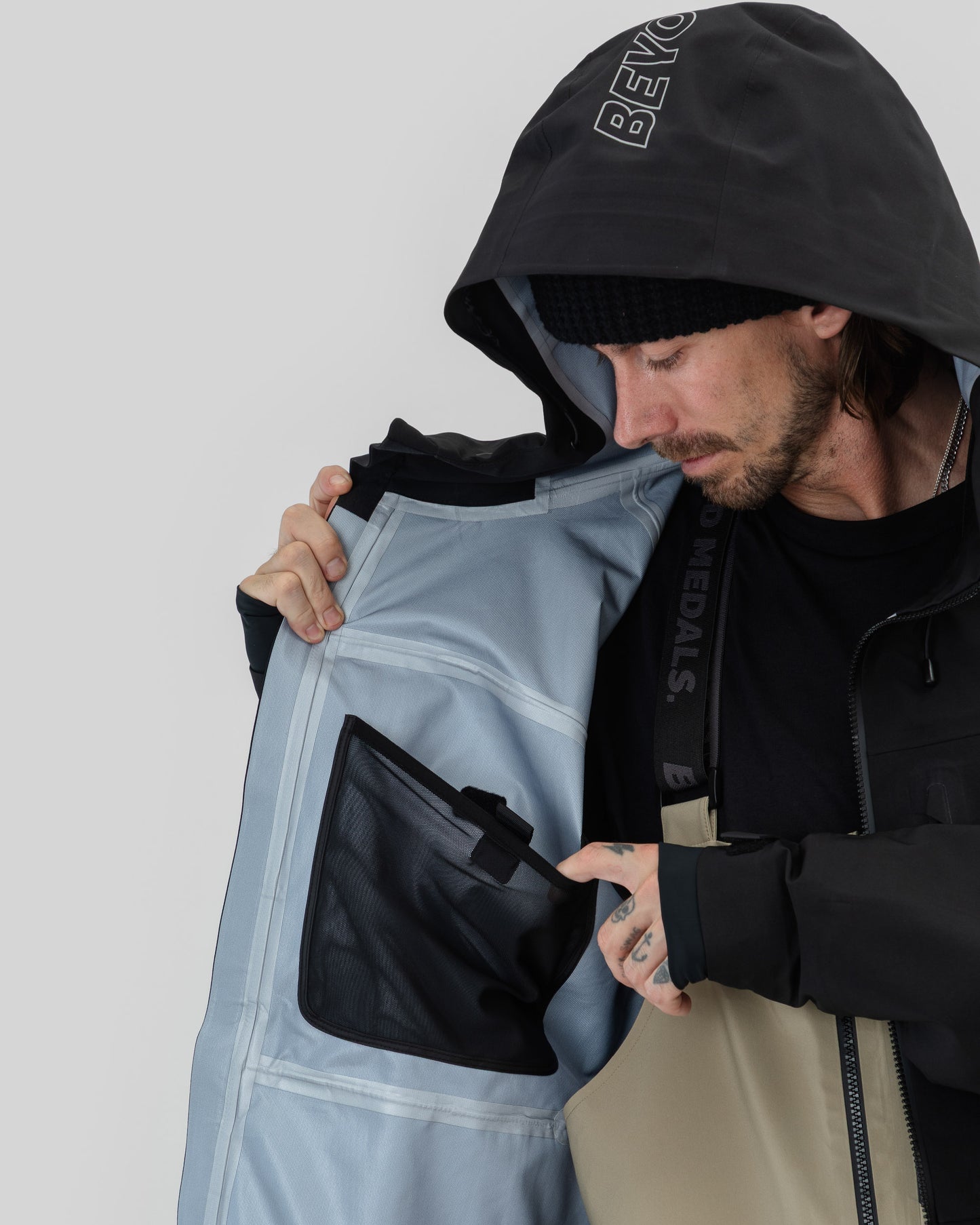 Beyond Medals - Pro Tech Jacket Black