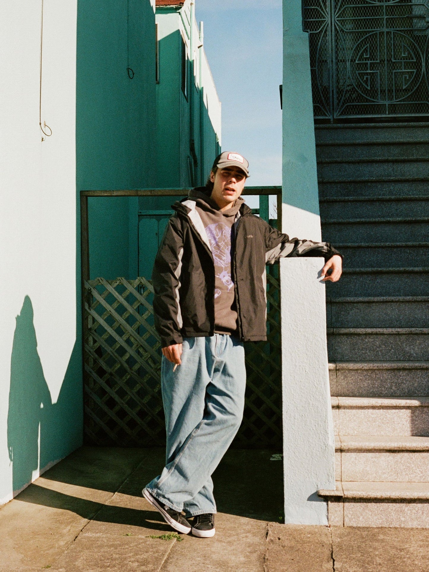 Butter Goods - T-Rain Jacket Black/Graphite