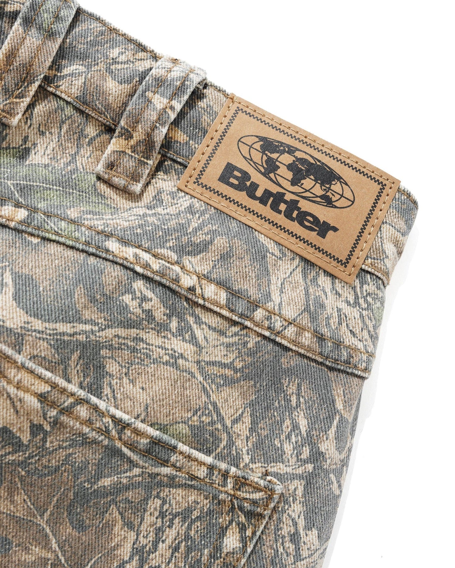 Butter Goods - Carpenter Denim Jeans Forest Camo