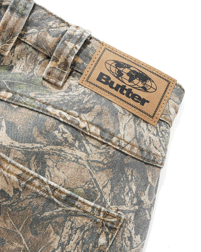 Butter Goods - Carpenter Denim Jeans Forest Camo