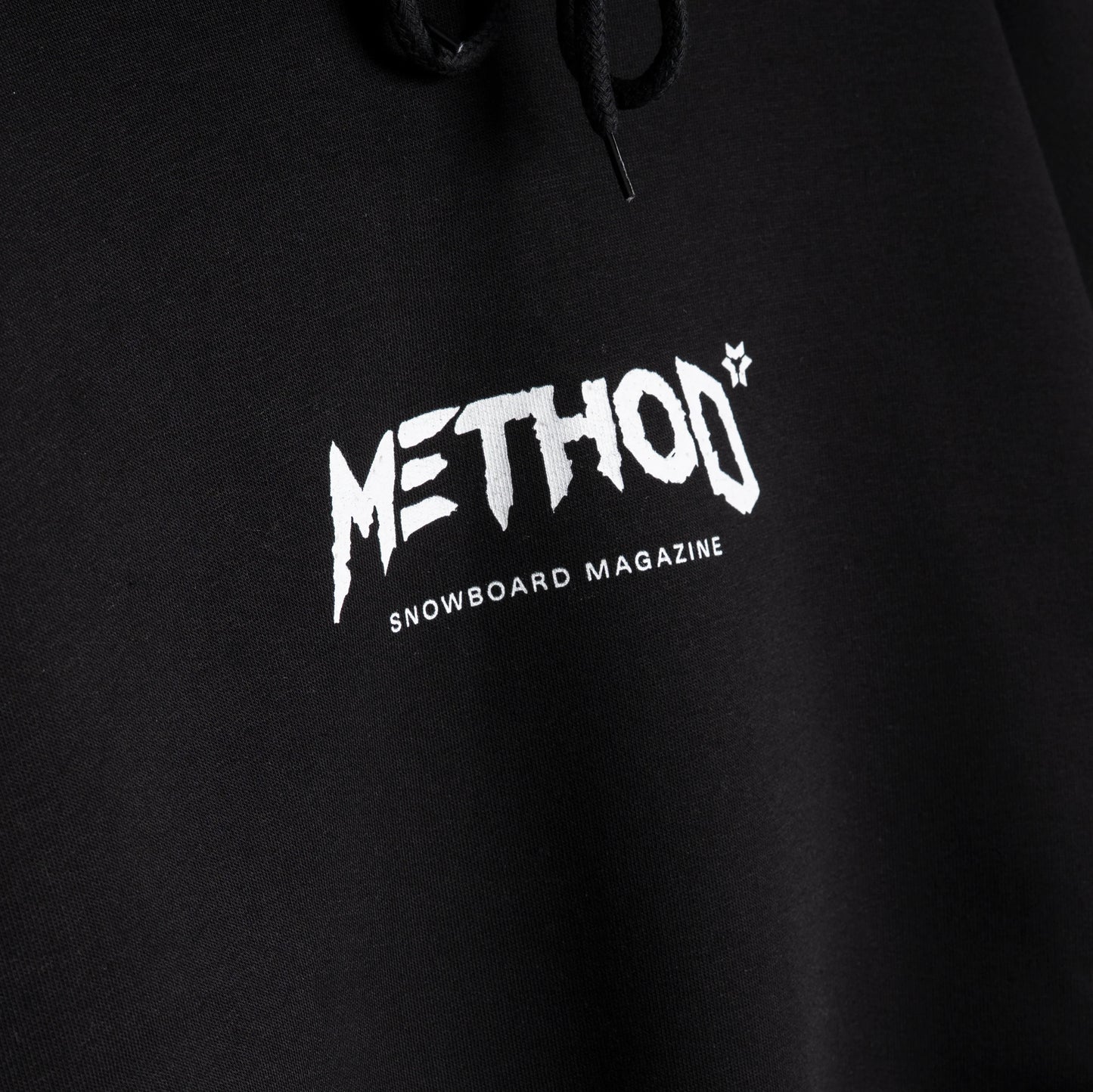 Method – Klassischer Hoodie Schwarz