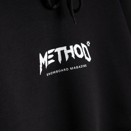 Method – Klassischer Hoodie Schwarz
