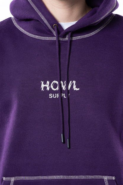 Howl Supply - DWR HOODIE Eggplant