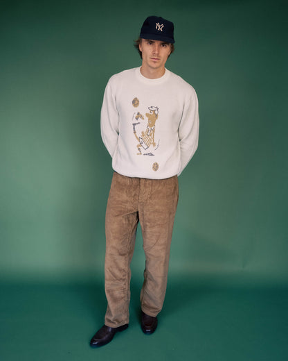 The Loose Company - Football Knitted Sweater