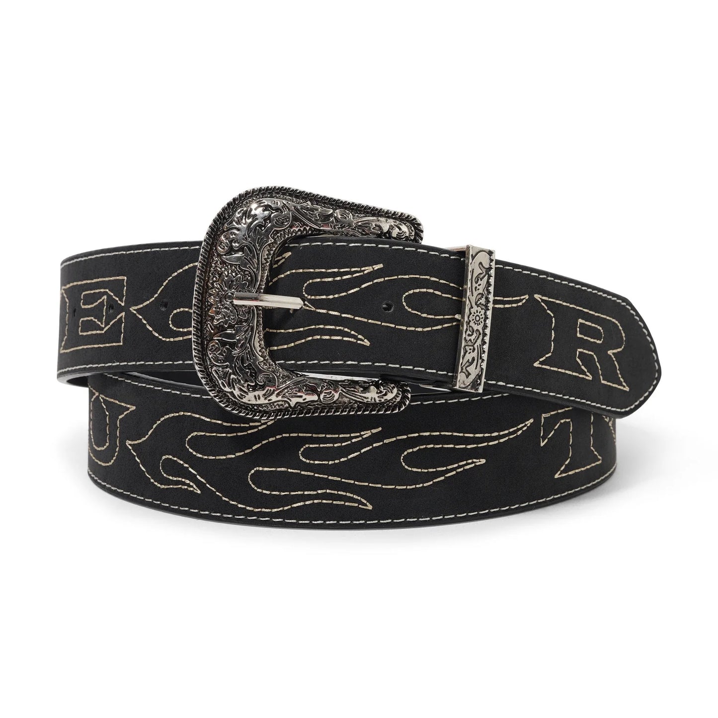 Butter Goods - Flame Stitch Belt, Black