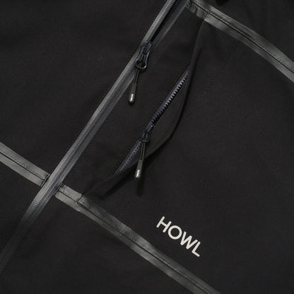 Howl Supply - TAPED JACKET Black