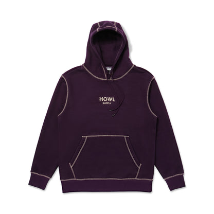 Howl Supply - DWR HOODIE Eggplant