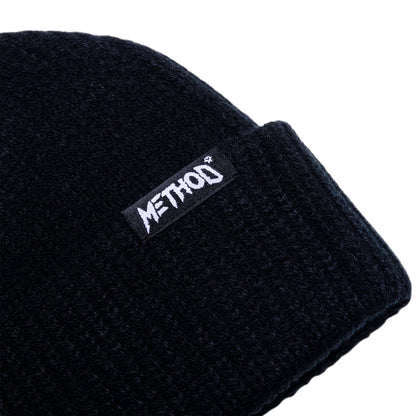Method - Label Beanie Black
