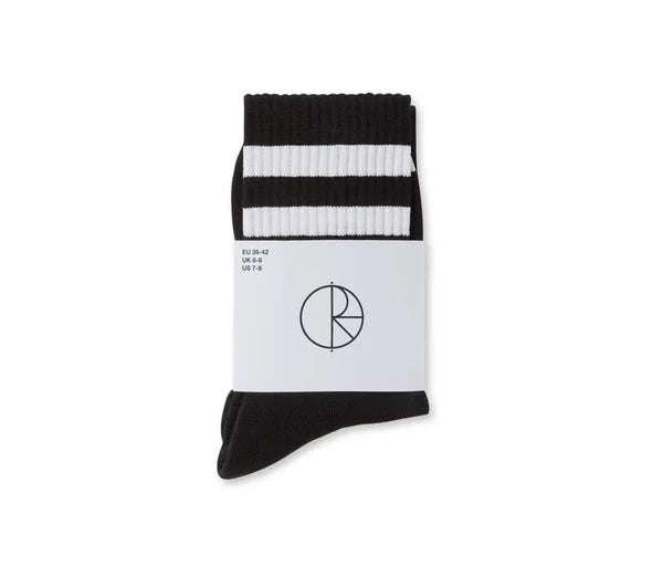 Polar Skate Co. - Happy Sad Socks Long Black