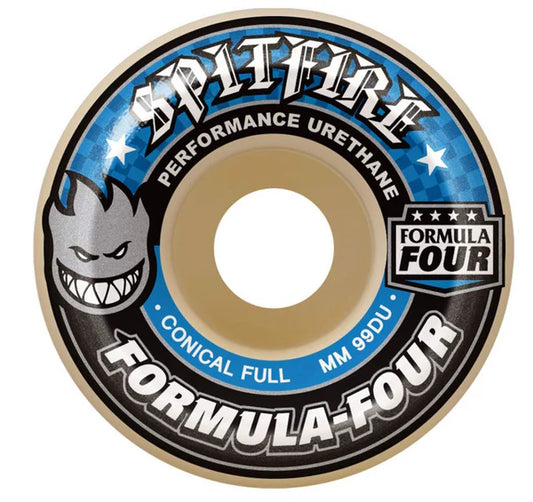 Spitfire Wheels - F4 99A Conical Full Shape (Various Sizes)