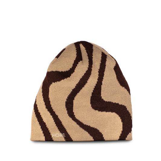 Howl Supply - NO FLAP BEANIE Brown