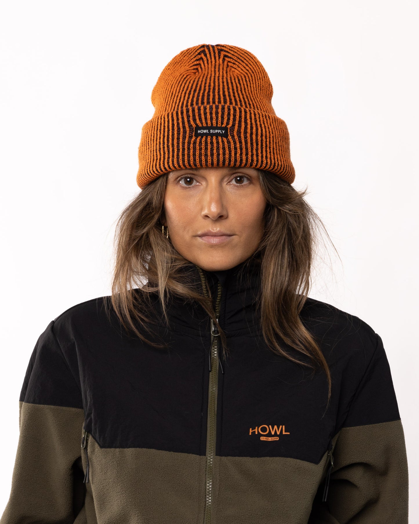 Howl Supply - SLASH BEANIE Apricot