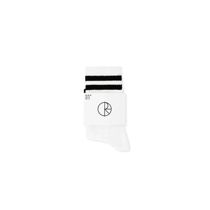 Polar Skate Co. - Happy Sad Socks White