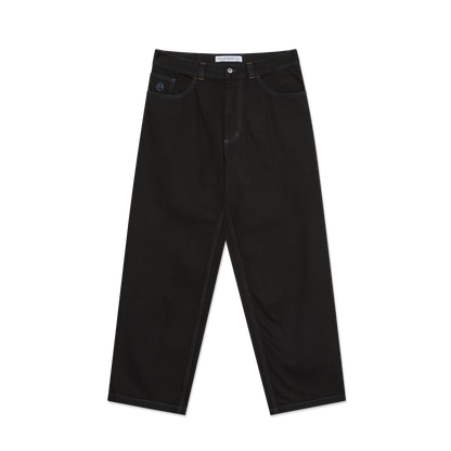 Polar Skate Co. - Big Boy Pants Black/Blue Stitching