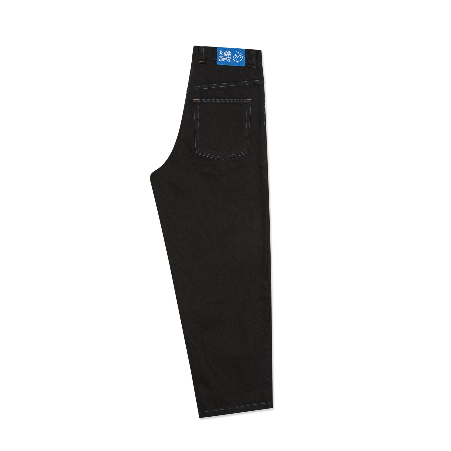 Polar Skate Co. - Big Boy Pants Black/Blue Stitching
