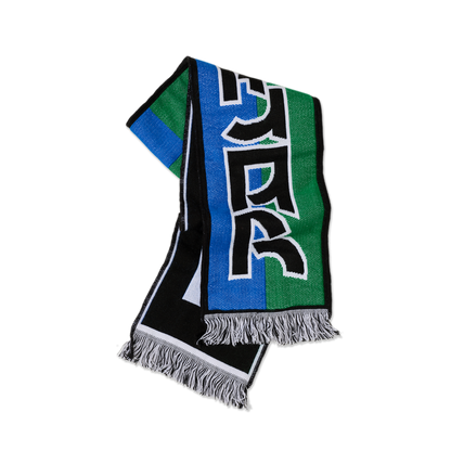 Polar Skate Co. -  Football Scarf Blue/Green