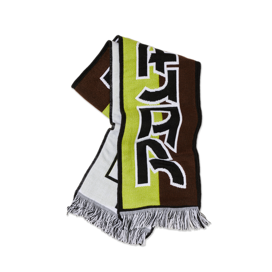 Polar Skate Co. -  Football Scarf Green/Brown
