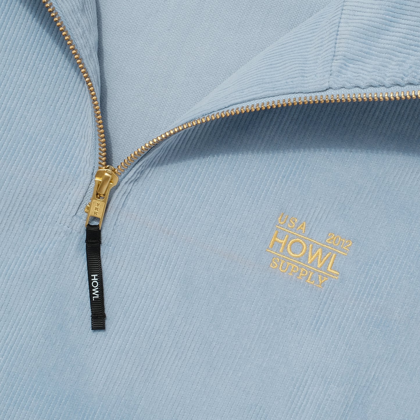 Howl Supply - CORDUROY HALF ZIP