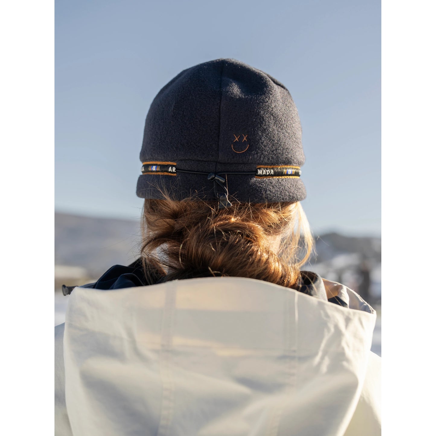 Armada - Cord Lock Fleece Beanie BLACK