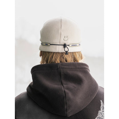 Armada - Cord Lock Fleece Beanie CREAM