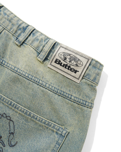 Butter Goods - Scorpion Stitch Denim Jeans