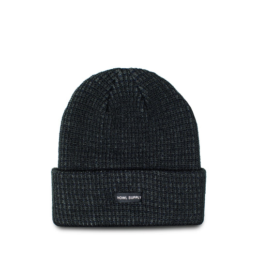 Howl Supply - SLASH BEANIE Black