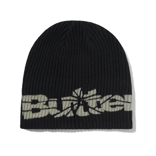 Butter Goods - Smashed Logo Knit Skully Beanie Black