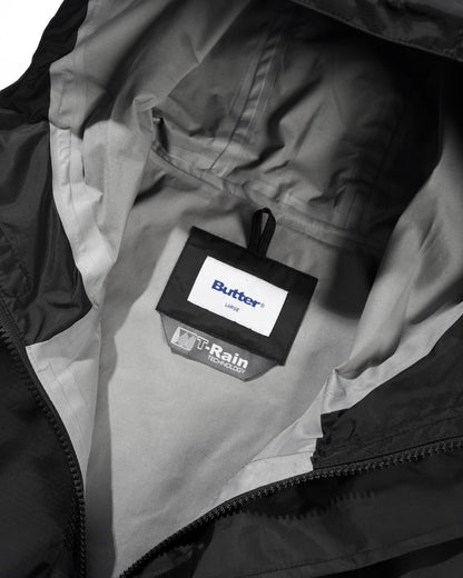 Butter Goods - T-Rain Jacket Black/Graphite