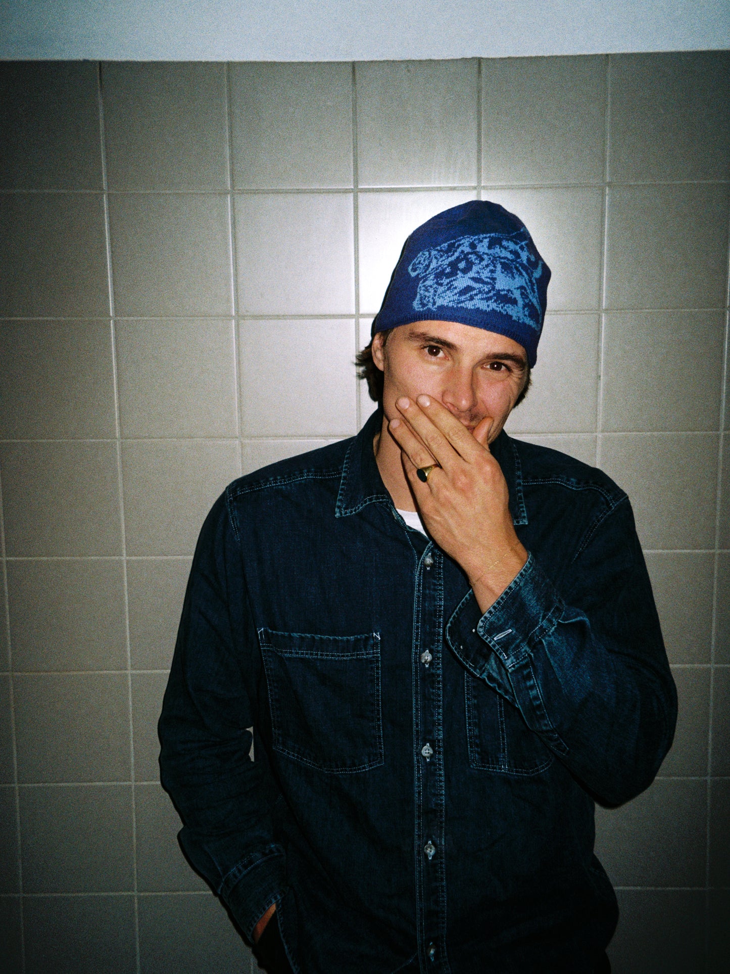 The Loose Company – Bloodhound Beanie Blau