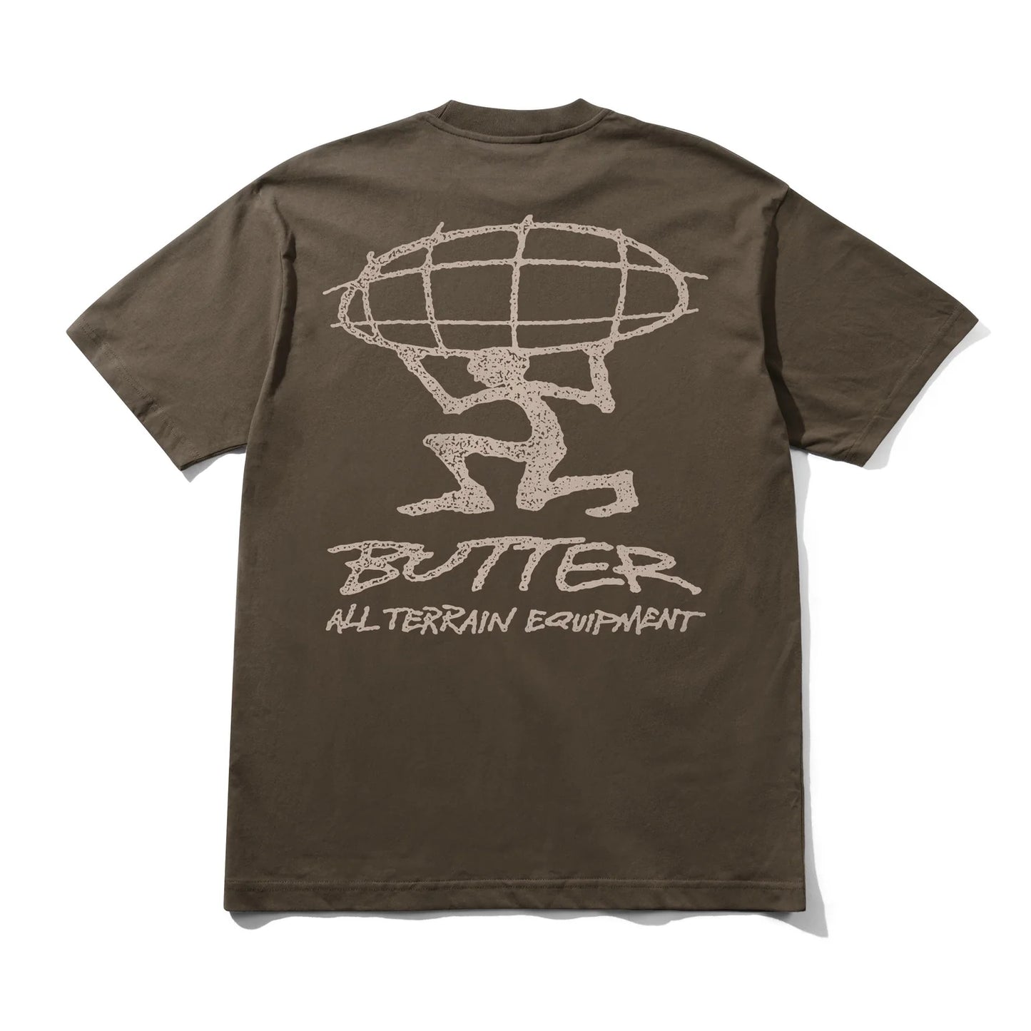 Butter Goods - Terrain Tee Brown