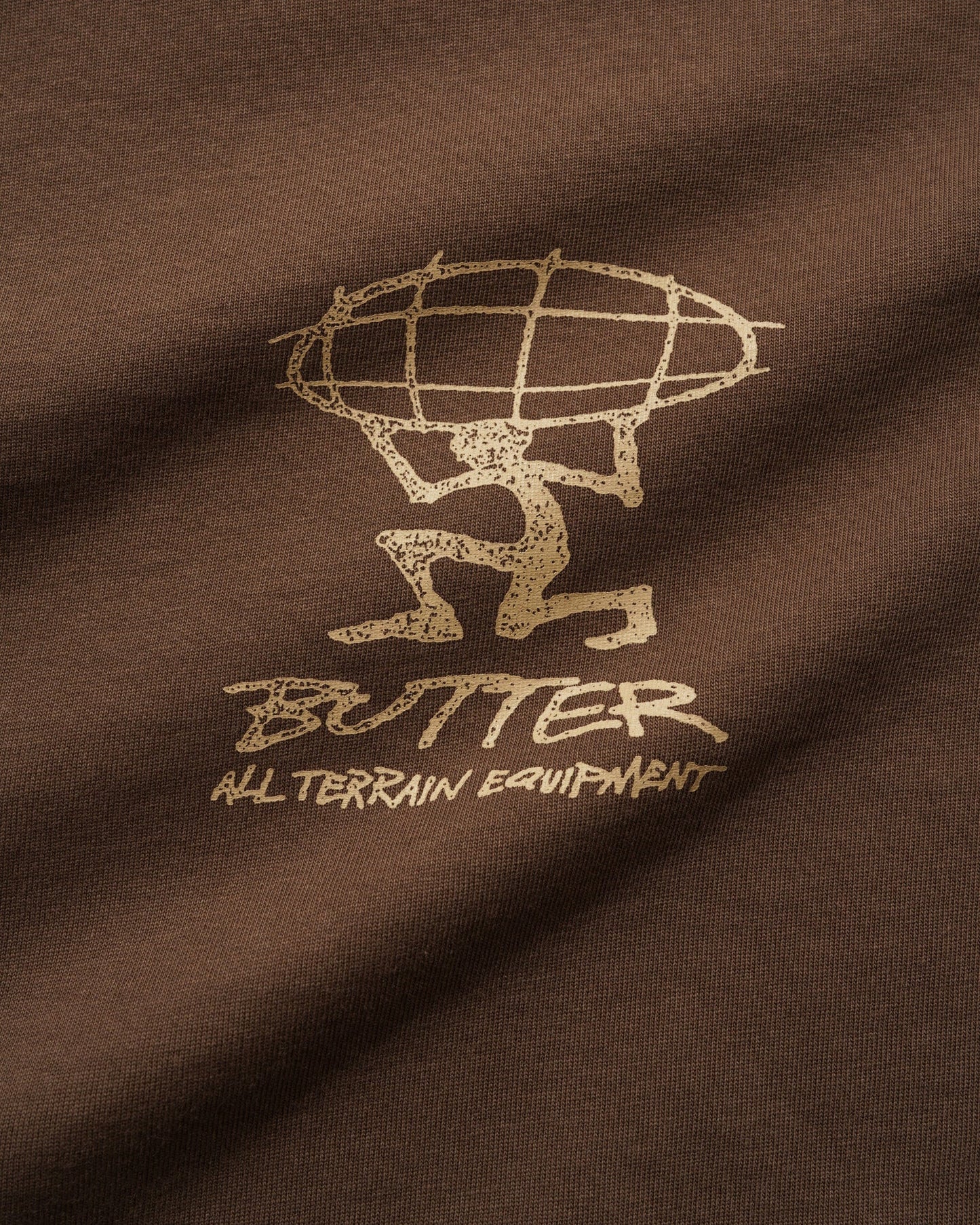 Butter Goods - Terrain Tee Brown