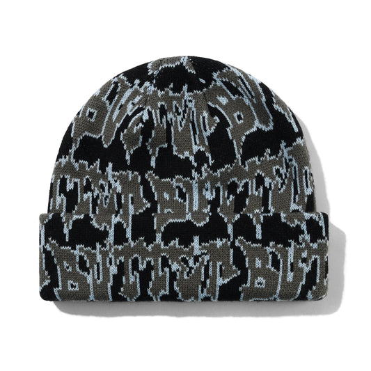 Butter Goods - Throw Beanie Black/Grey