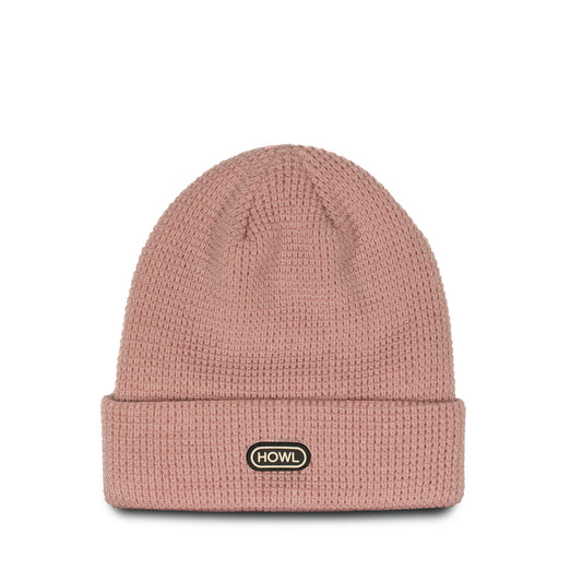 Howl Supply - WAFFLE BEANIE Pink