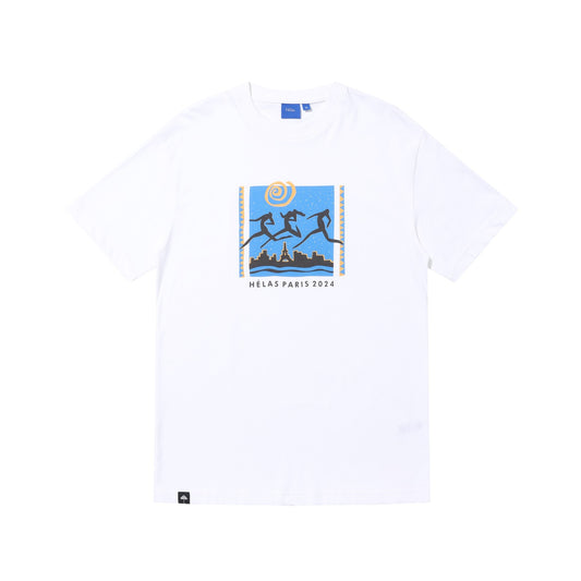 Helas - Coureuses Tee White