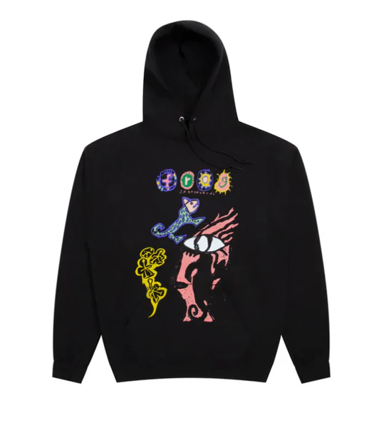 Frog Skateboards - Breath of Stars Hoodie (Black)