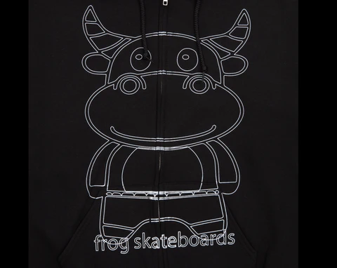 Frog Skateboards - Totally Awesome Zip (Black)