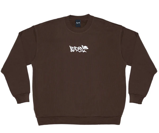 April Skateboards - Sketch Crewneck (brown)