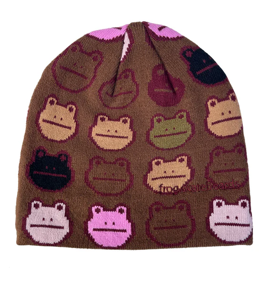 Frog Skateboards - Frog Nation Beanie (Brown)