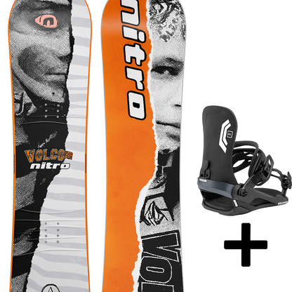 Nitro x Volcom - Ripper Kids 116-126 + Charger Mini 