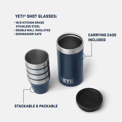 YETI - Shot Glasses Stainless