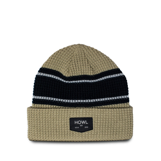 Howl Supply - STRIPE BEANIE Bone